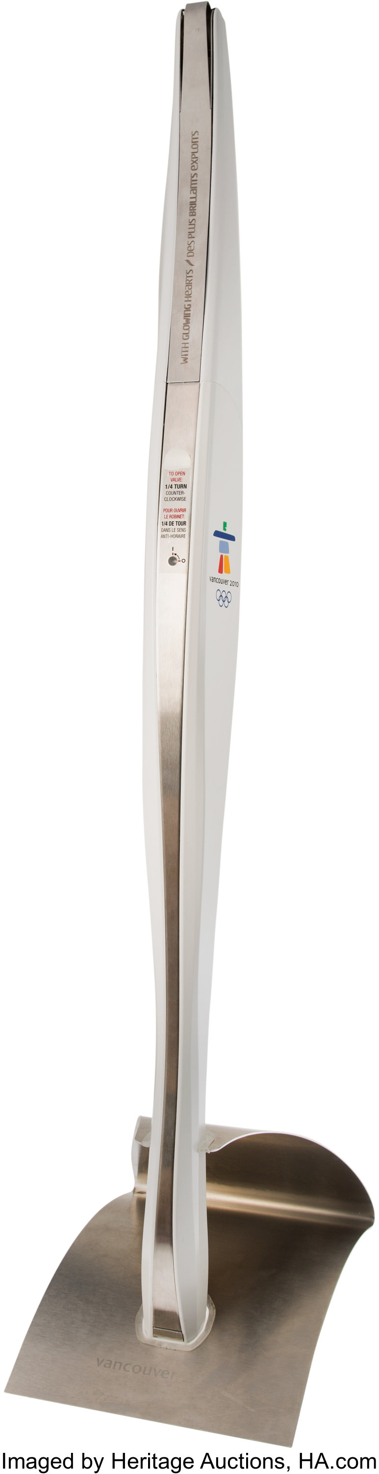 Sell Your 2010 Olympics Torch Vancouver at Nate D. Sanders Auctions