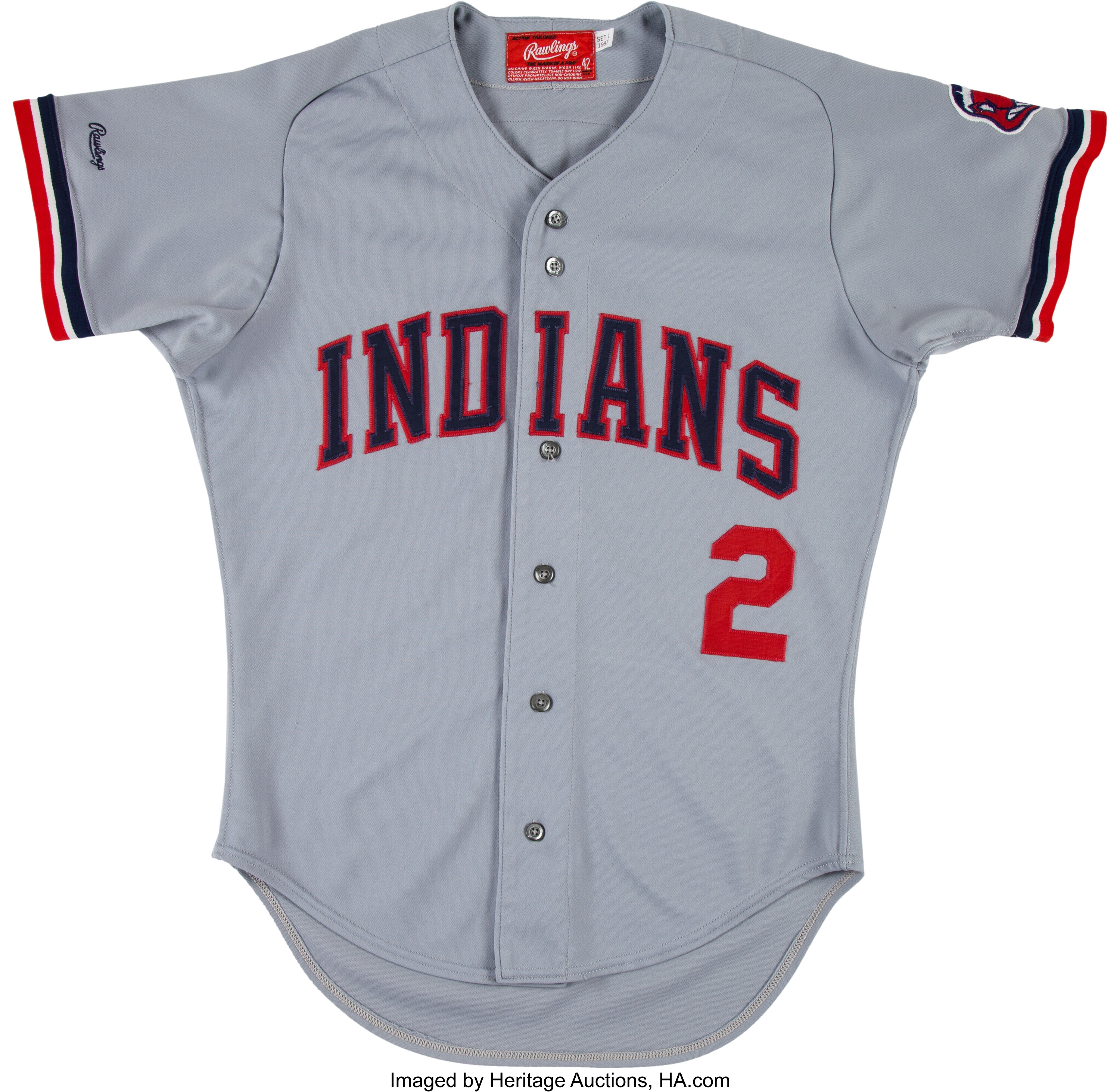 Cleveland Indians Game Used Jerseys and Misc