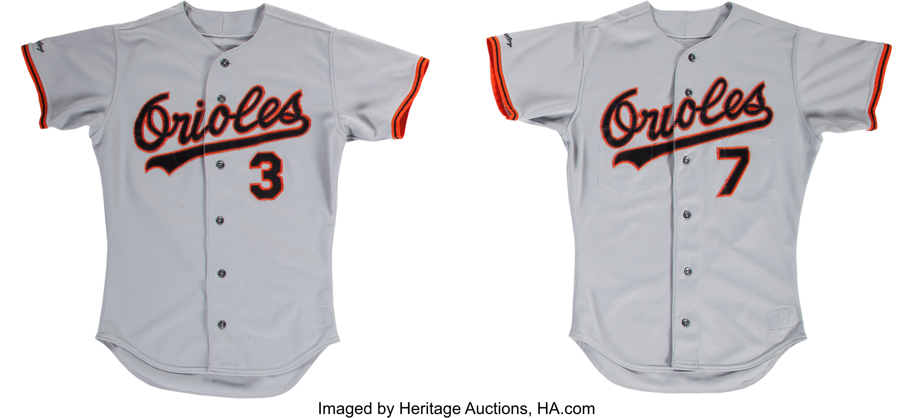 1983 Cal Ripken, Jr. Game Worn & Signed Baltimore Orioles Jersey,, Lot  #50008