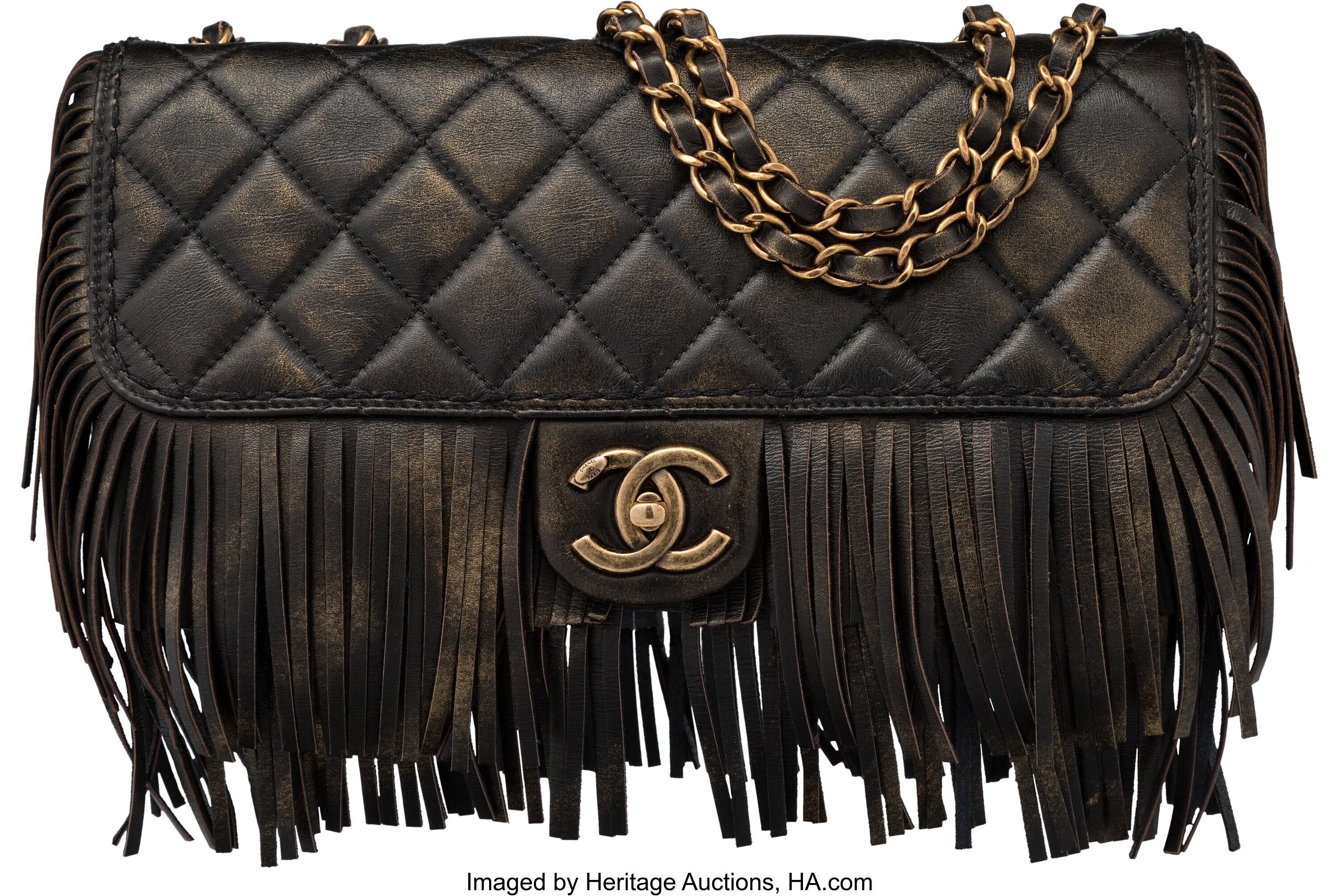 CHANEL, Bags, Chanel Paris Dallas Saddle Messenger Bag