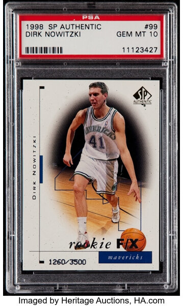 Dirk Nowitzki Rookie Card Basketball Cards