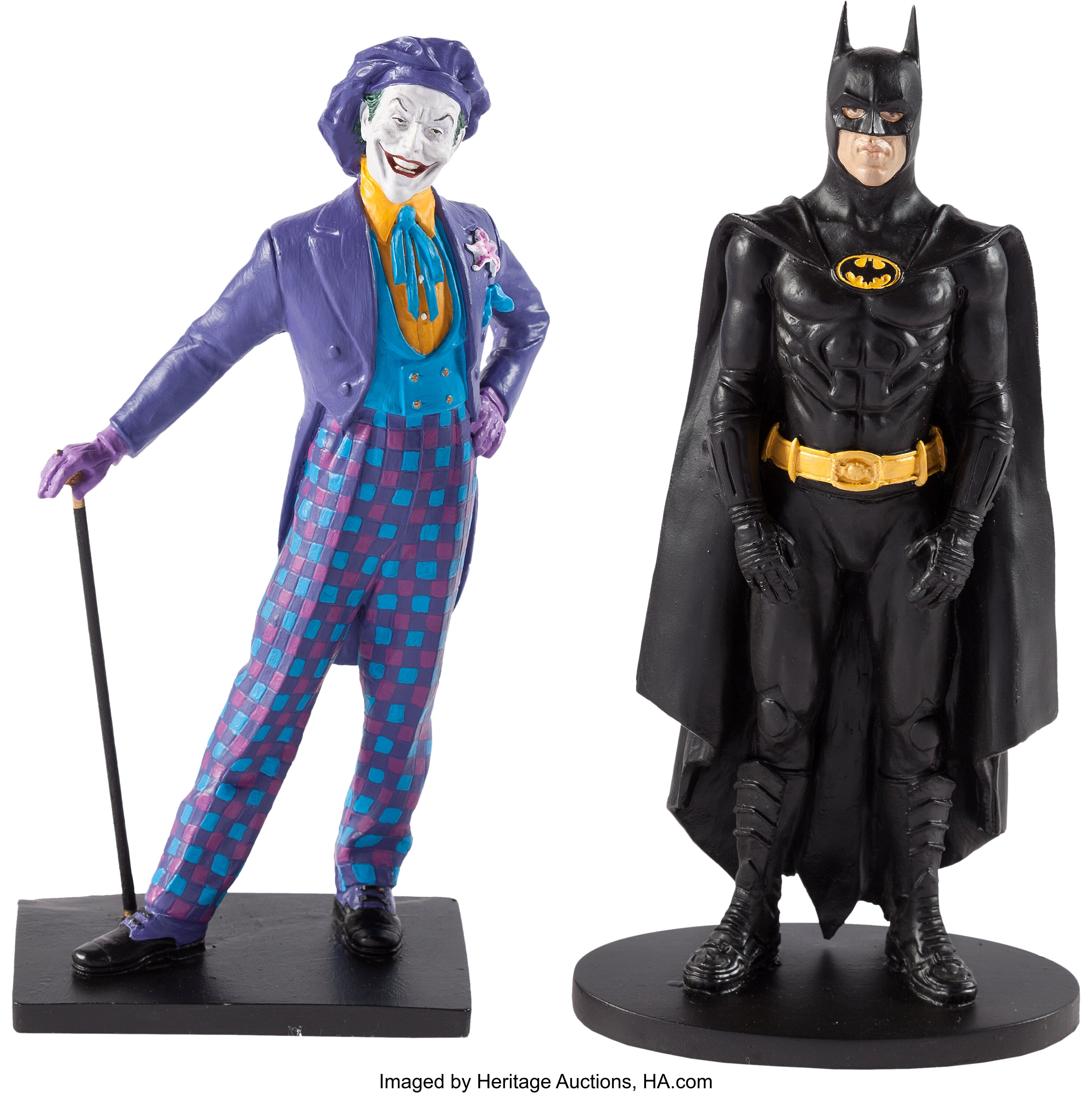 Batman and Joker Limited Edition Statue Set by Kent Melton #28/50 | Lot  #94803 | Heritage Auctions