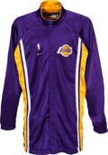 Lot Detail - 2012-13 Kobe Bryant Worn Lakers Pre-Game Warm-Up