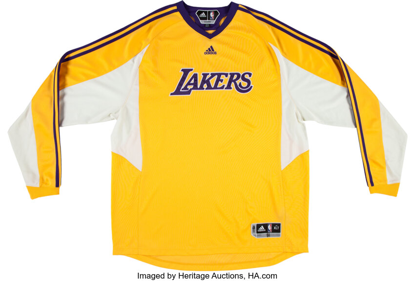 VINTAGE LAKERS LAKERS(RARE) WARMUP SHIRT