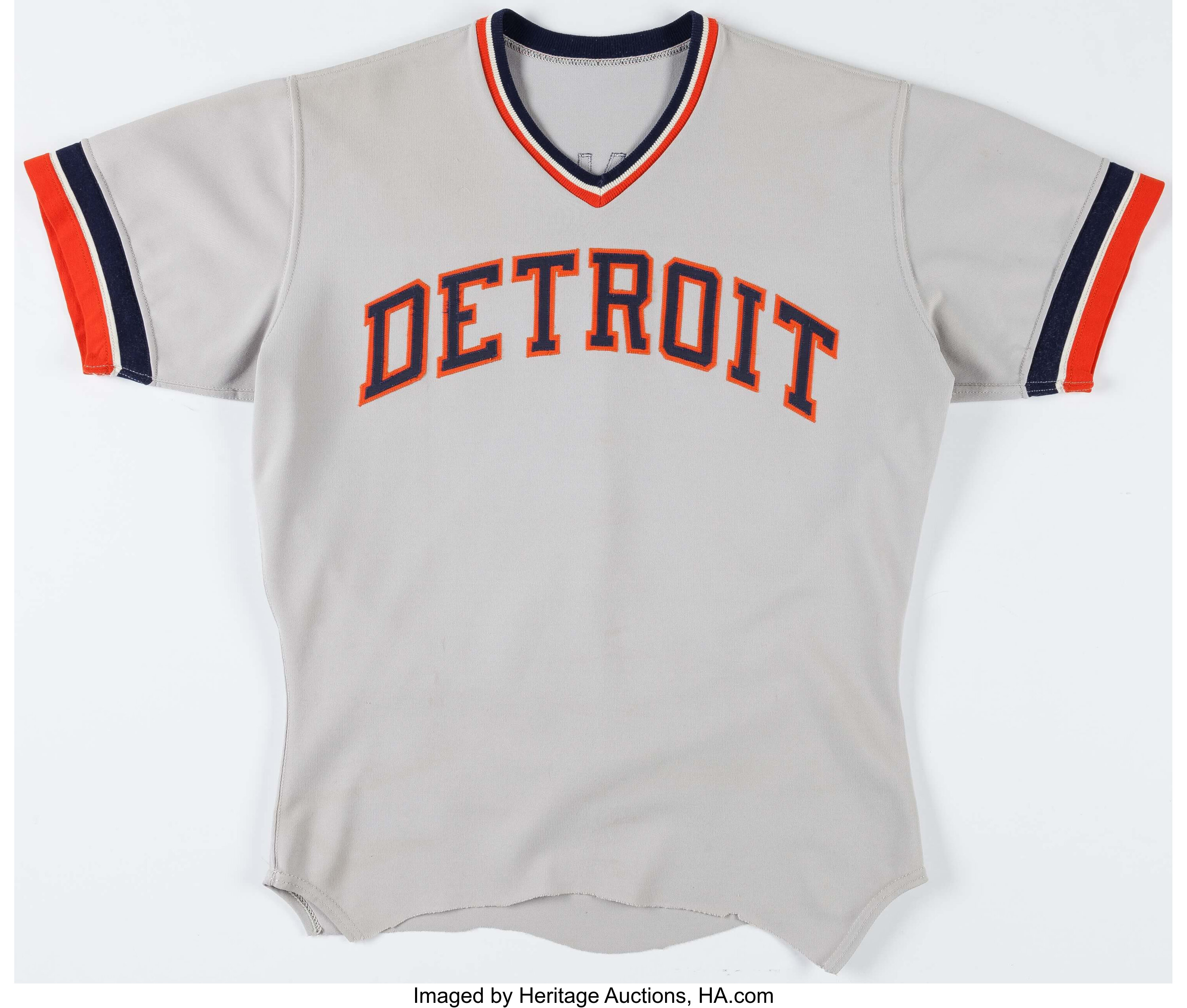 1968 World Champion Detroit Tigers Game Used Jersey