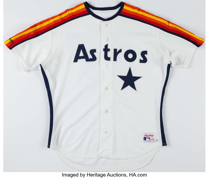 1991 Jim Clancy Game Worn Houston Astros Jersey. Baseball, Lot #43236