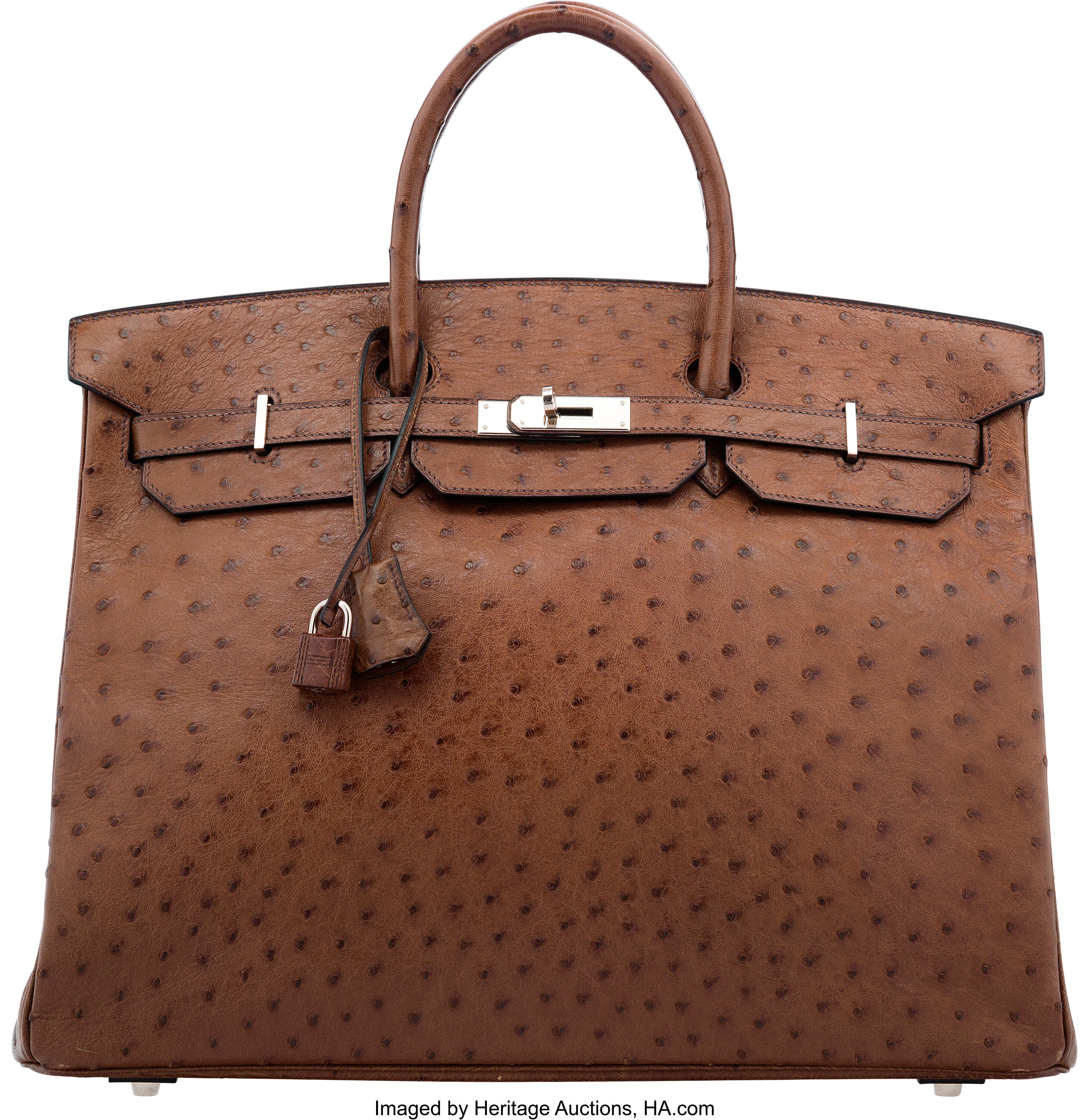 hermes ostrich bag price