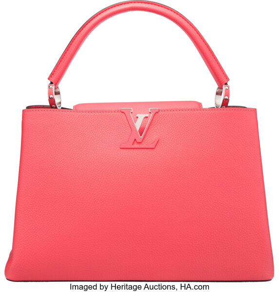 Sold at Auction: Louis Vuitton, A Louis Vuitton Capucine bag in