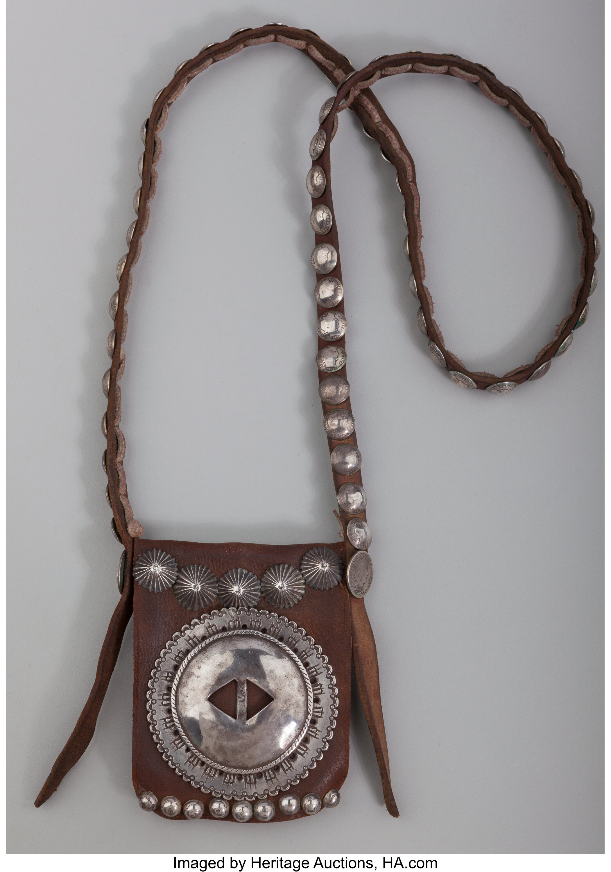 A Navajo Medicine Pouch. c. 1960. ... Other | Lot #70125 | Heritage ...