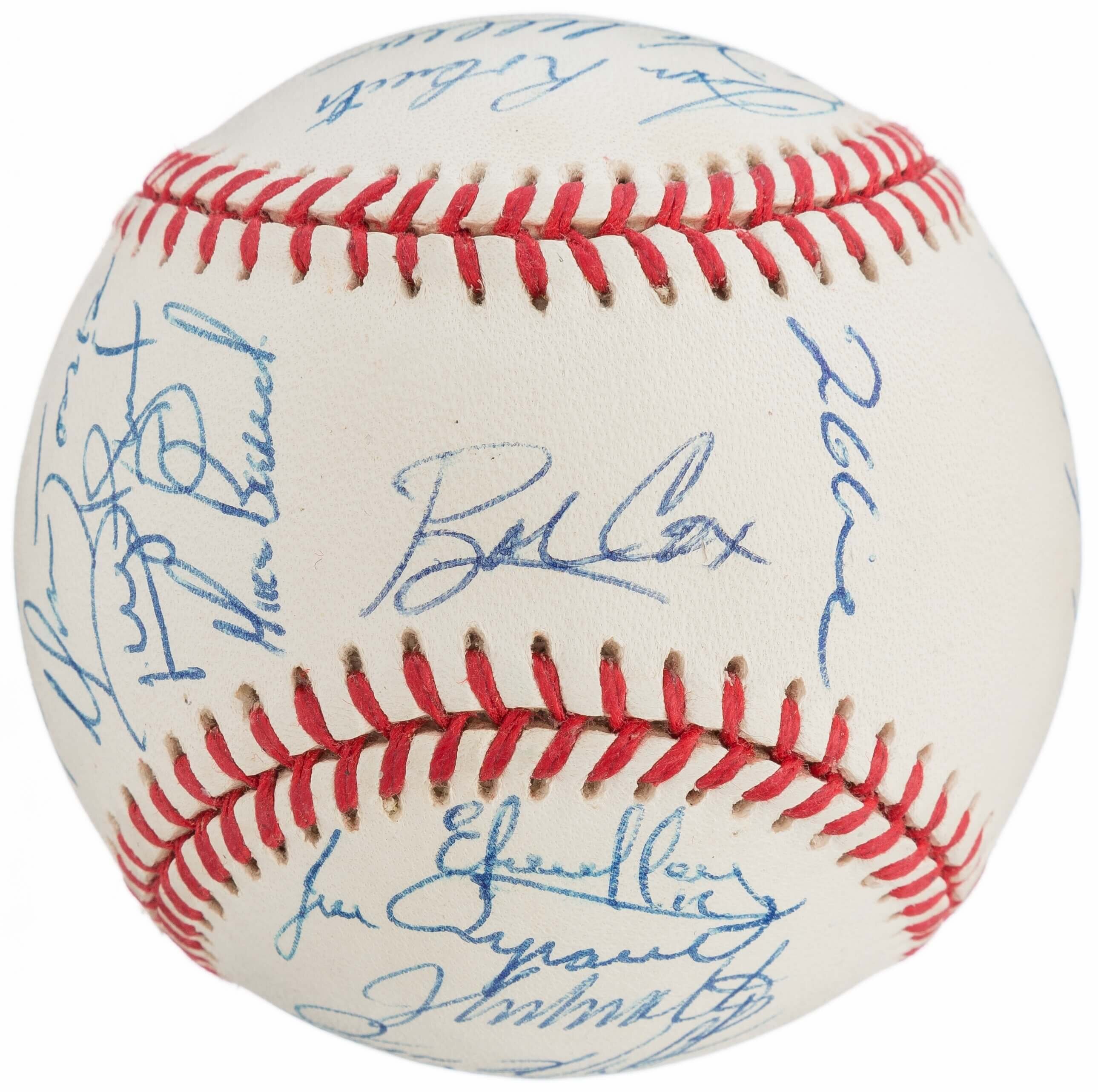 Lot Detail - 1996 Atlanta Braves National League Champions Staff