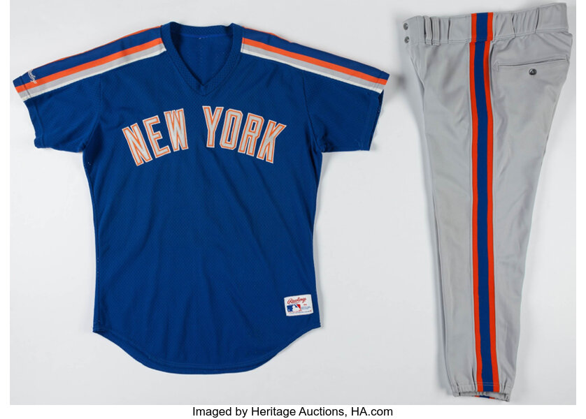 Vintage New York Mets 1988 Road Jersey