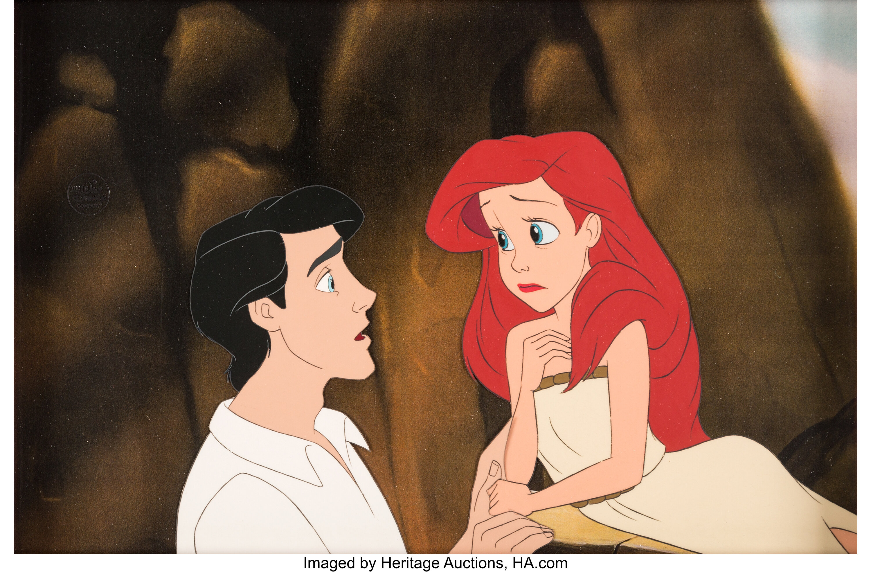 ariel and eric the little mermaid