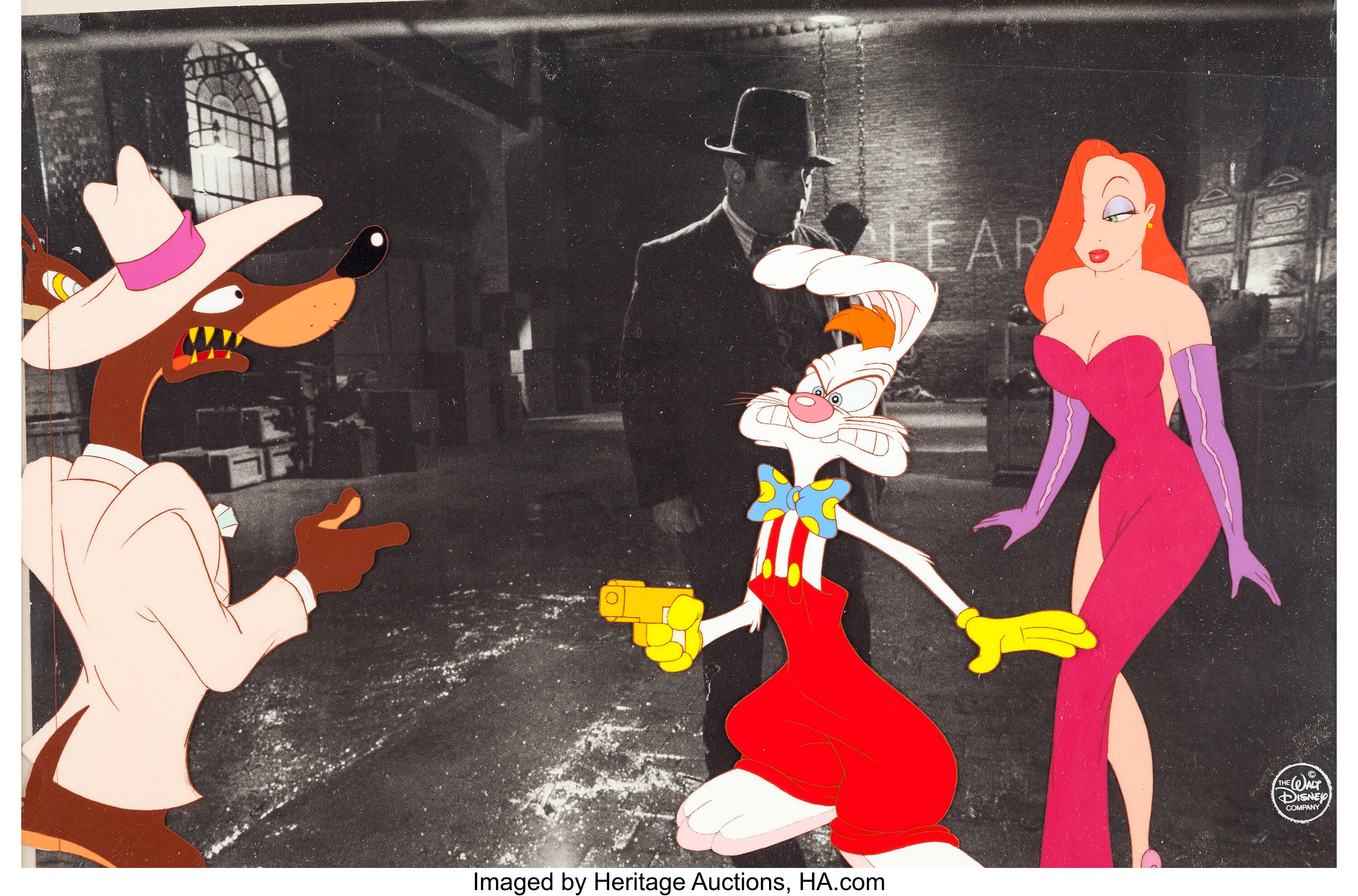 Jessica Rabbit Production Cel from Who Framed Roger Rabbit?