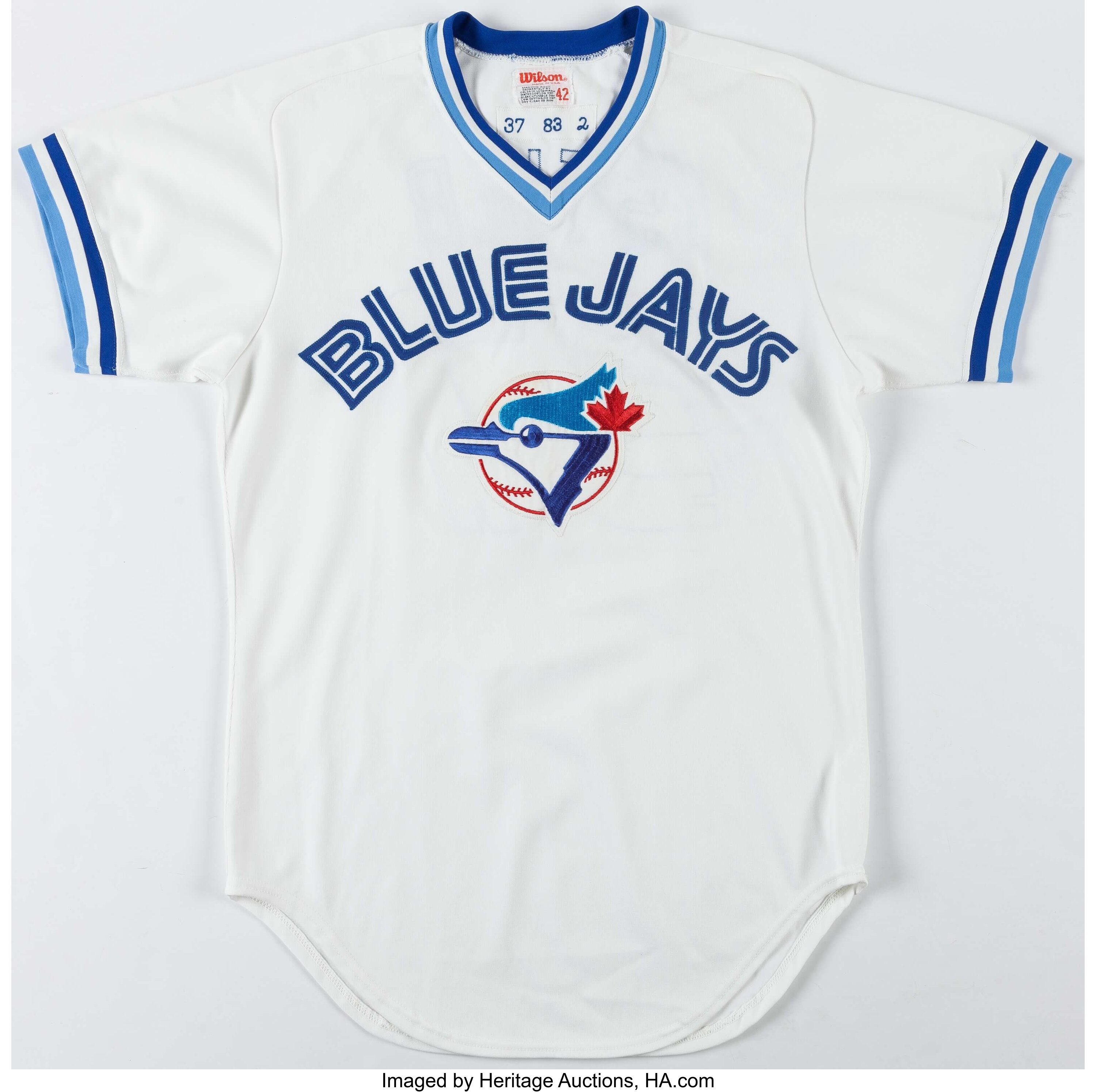 Lot Detail - 1989 Dave Stieb Toronto Blue Jays Game Worn Road Jersey (MEARS  LOA)