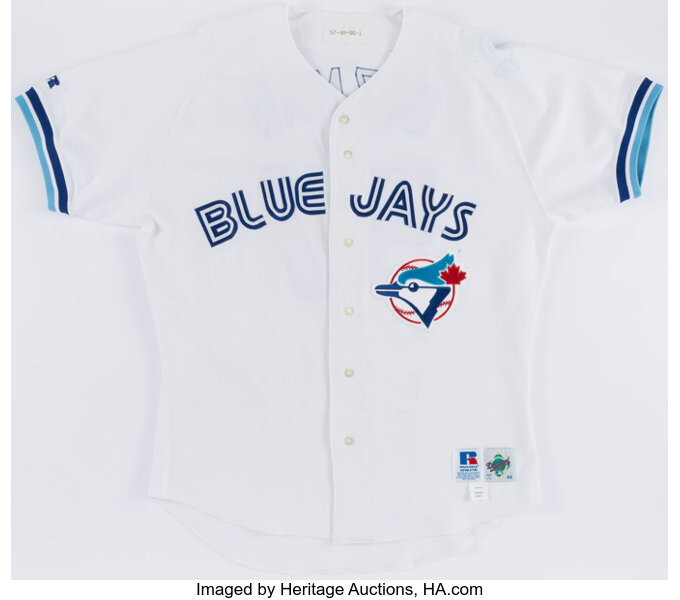 Canada Day Jerseys Worn by Toronto Blue Jays. (1996-2022). 