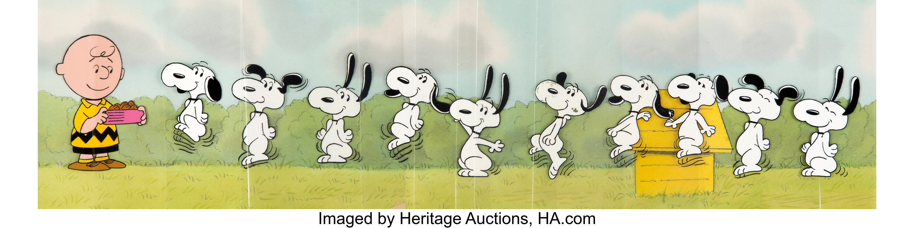 The Charlie Brown And Snoopy Show Snoopy Happy Dance Production Lot Heritage Auctions