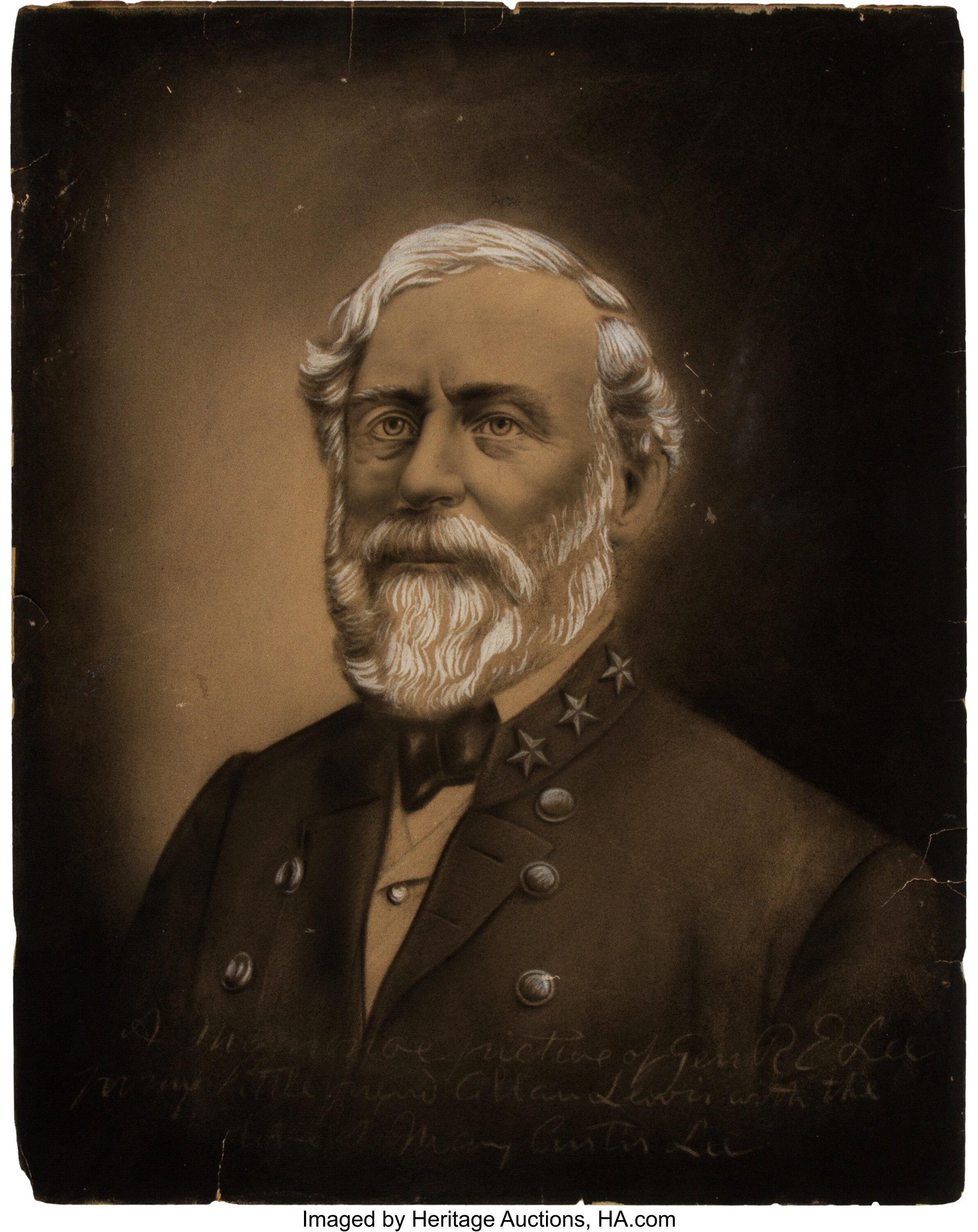 Robert E. Lee and Mary Custis Lee: Presentation Portraits from Mrs ...