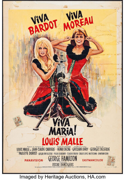 DVD Savant: A Restored Ending for Louis Malle's VIVA MARIA!