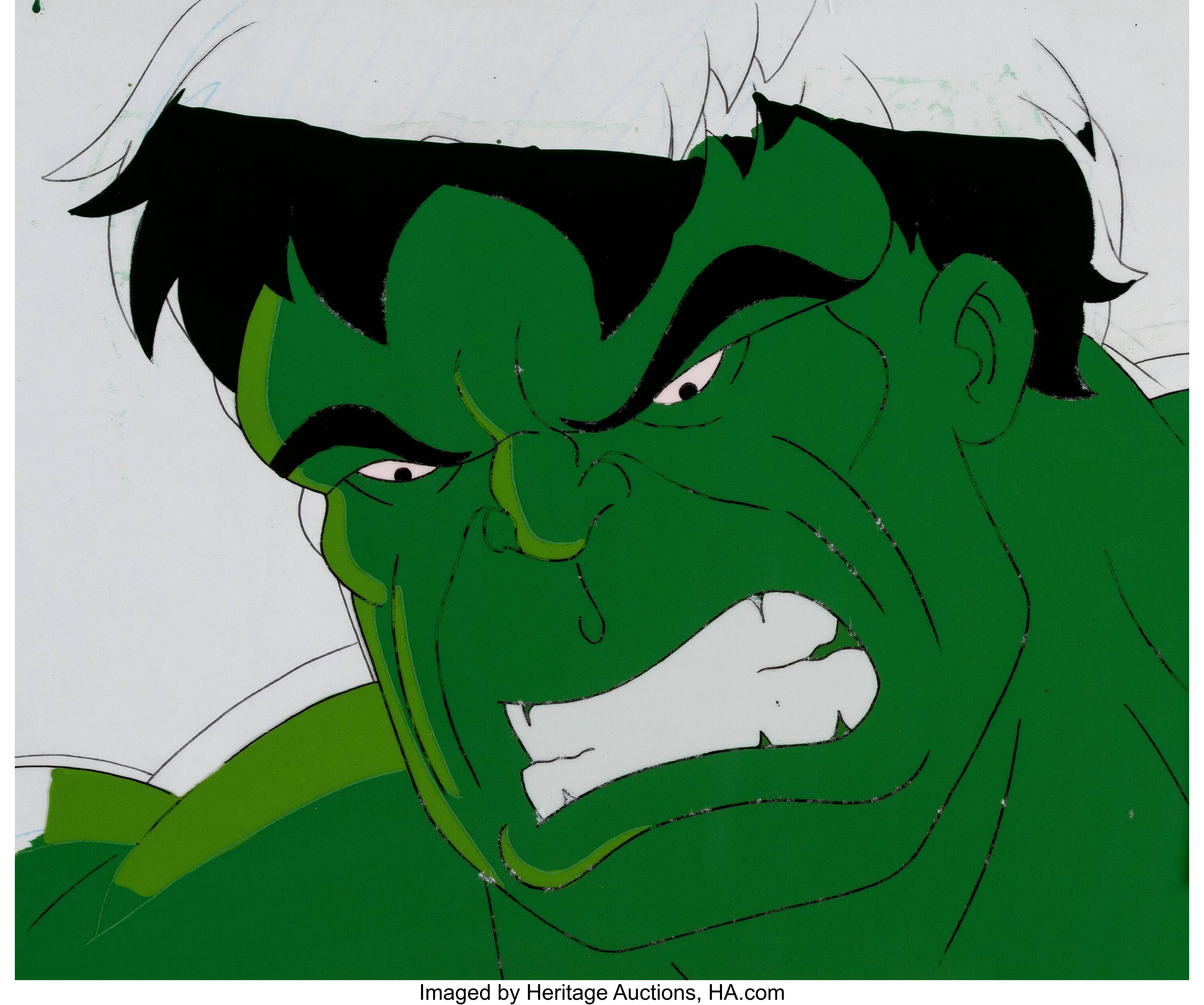 hulk cartoon face