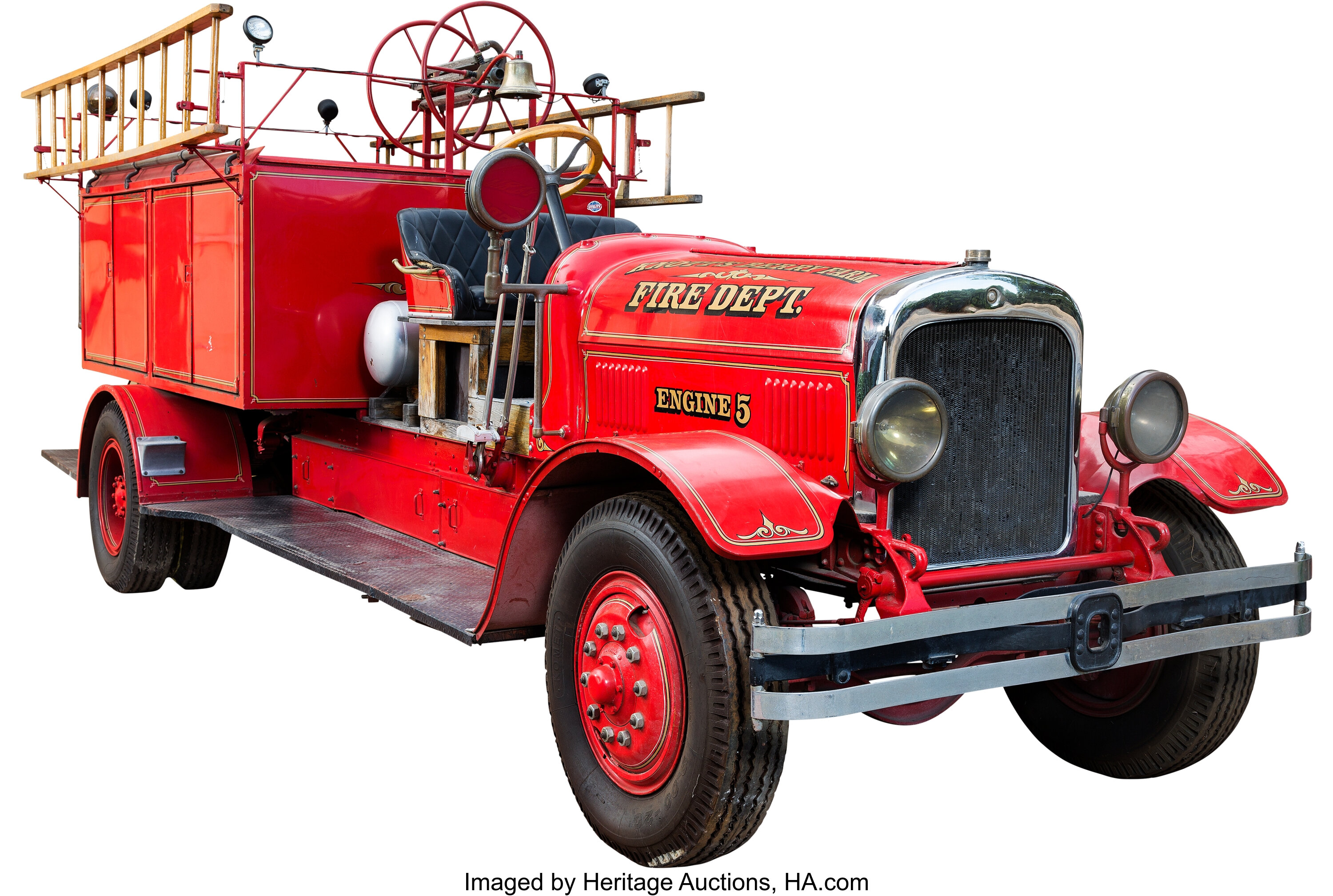 Seagrave-Type Fire Engine (c. 1940s).... Memorabilia Miscellaneous ...