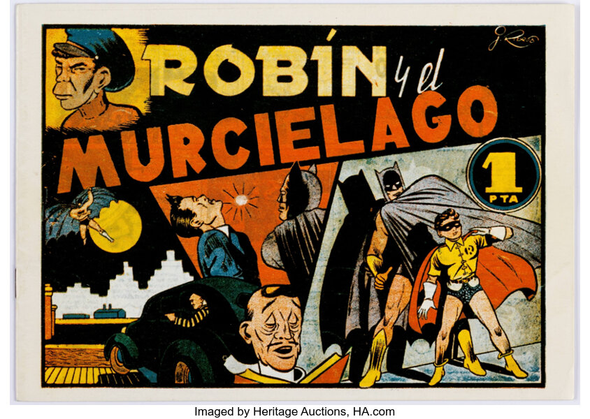 Robin y el Murciélago [Robin and the Batman] #1-13 Spanish Comic | Lot  #12761 | Heritage Auctions