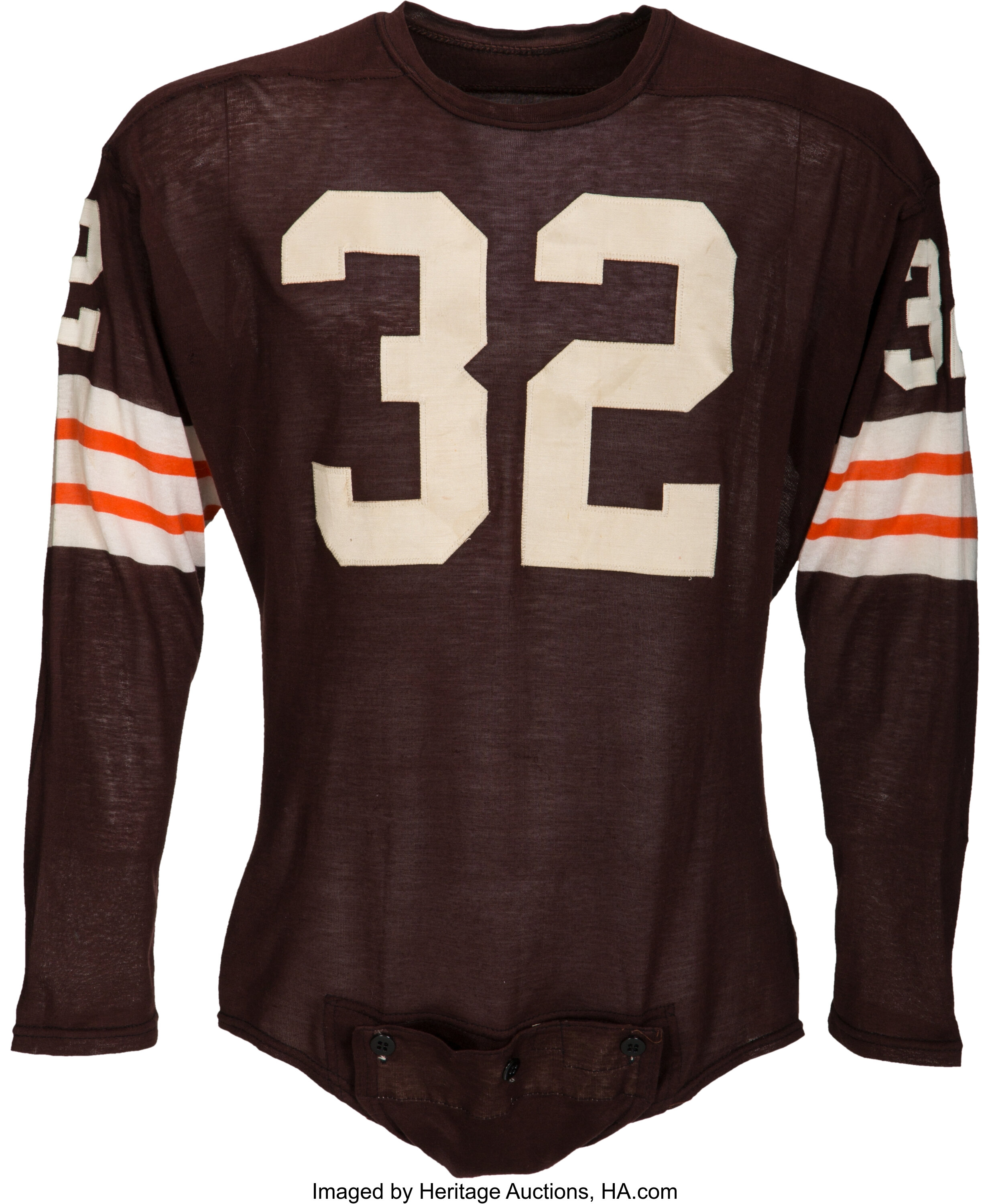 game worn browns jersey