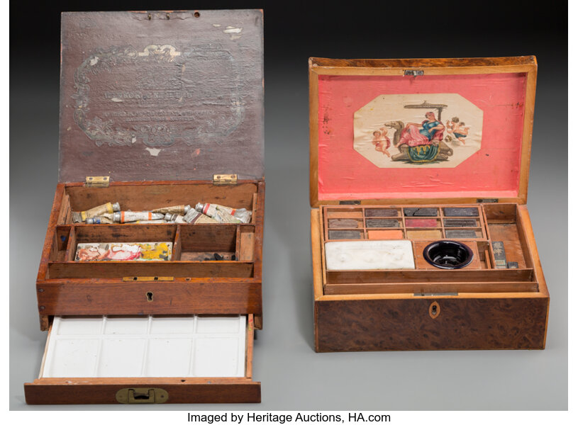 Victorian Artist's Paint Box