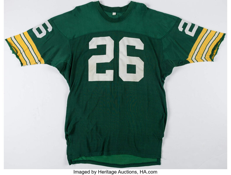 1970's Packers Style Durene Jersey.  Football Collectibles