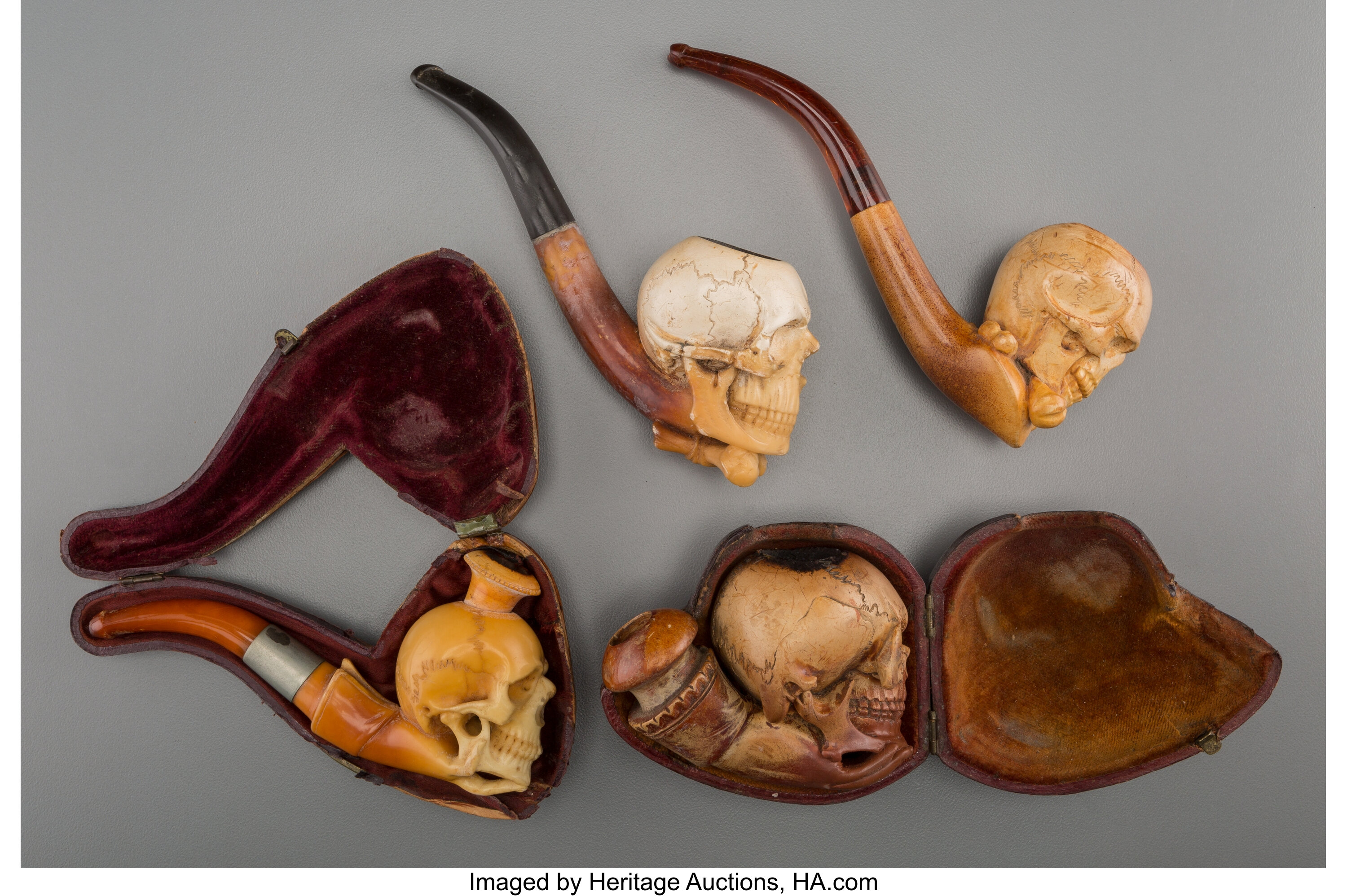 Meerschaum tobacco pipe  Science Museum Group Collection