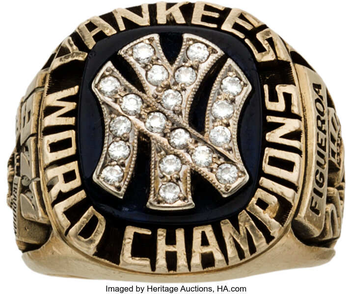 1977 New York Yankees World Series Championship Ring Presented to