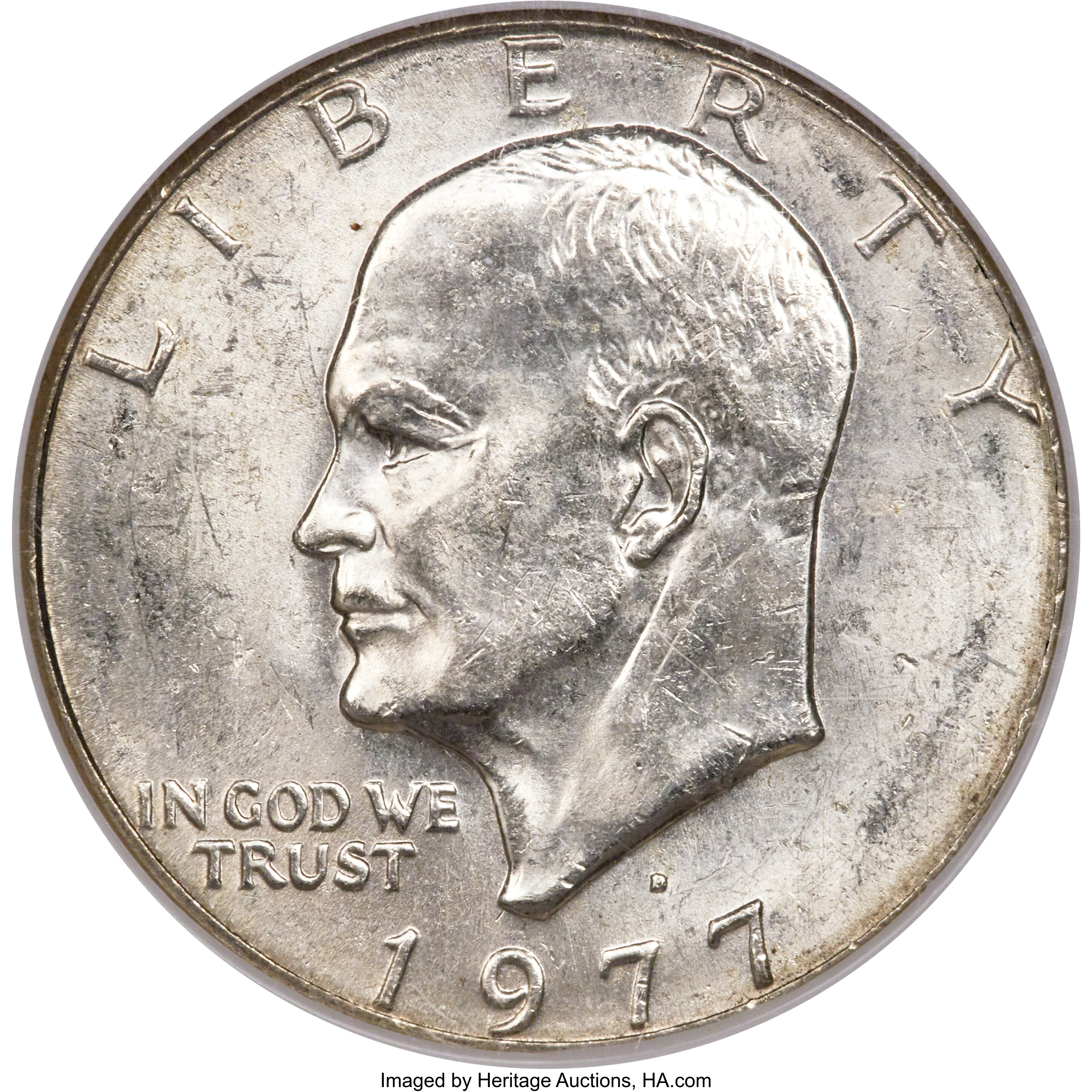 1977-d-1-eisenhower-dollar-struck-on-a-40-silver-planchet-lot