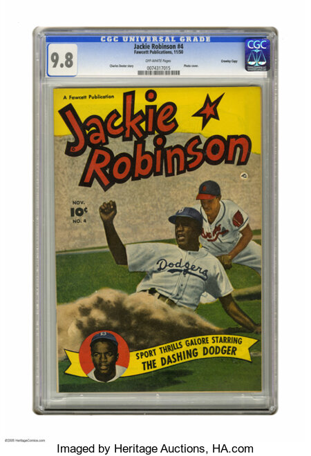 Jackie Robinson (1950) comic books 1938-1955