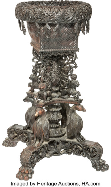 19th Century Chinese Tall Stand