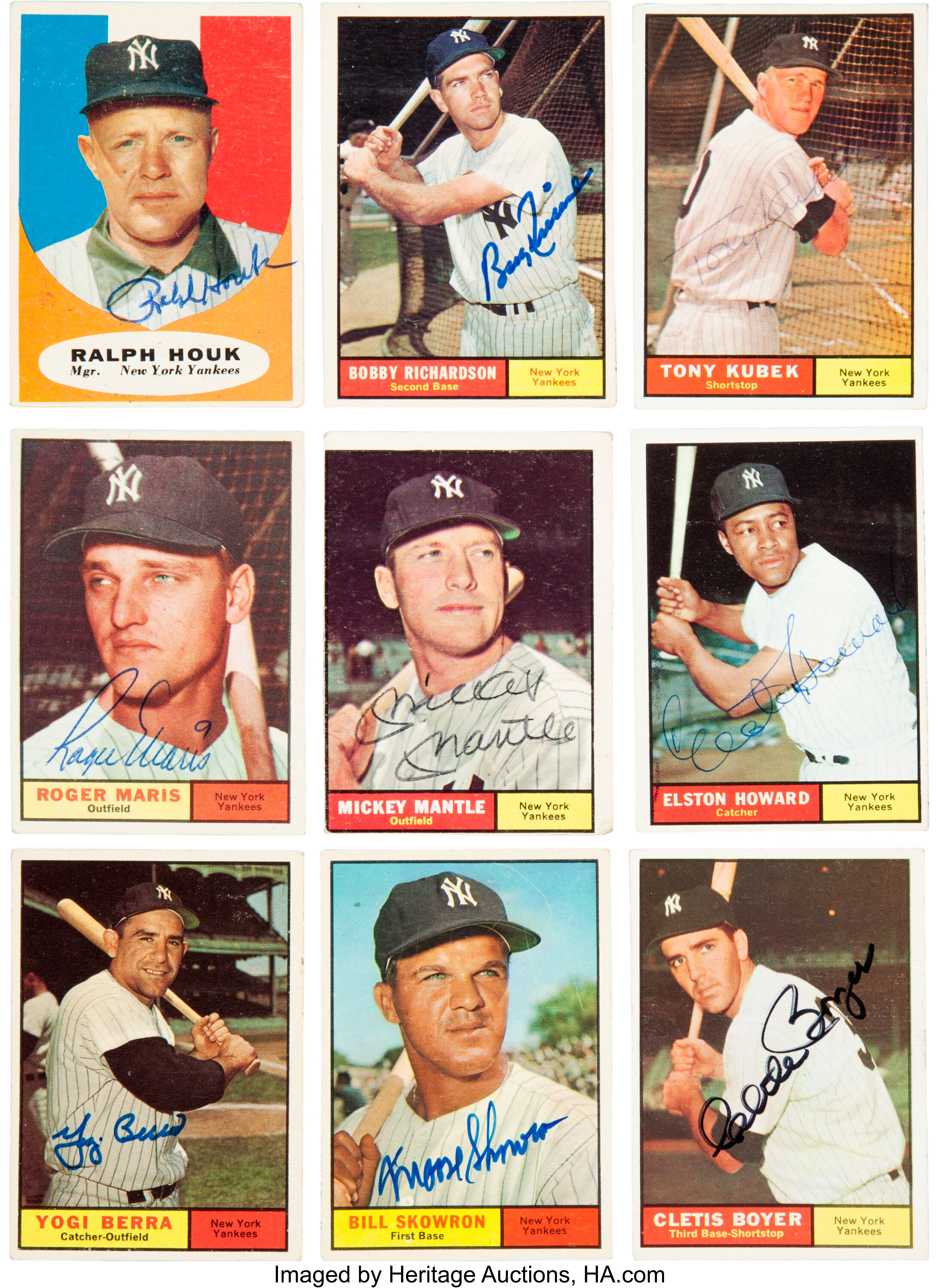 Roger Maris Original 1961 Topps Baseball Card at 's Sports