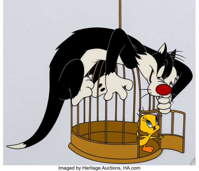 Tweety Bird And Sylvester Cat