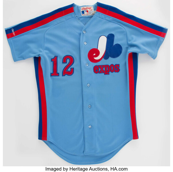 Montreal Expos 1994 uniform artwork, This is a highly detai…