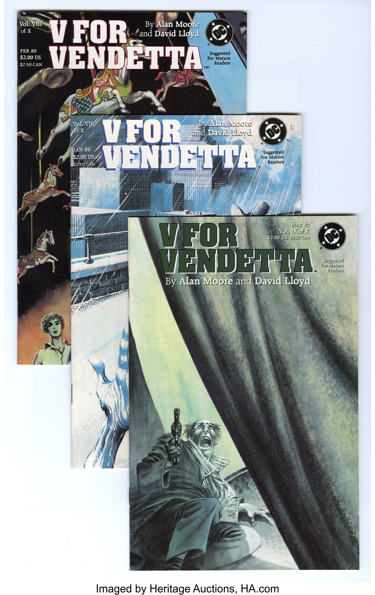 V for Vendetta #1 by Alan Moore