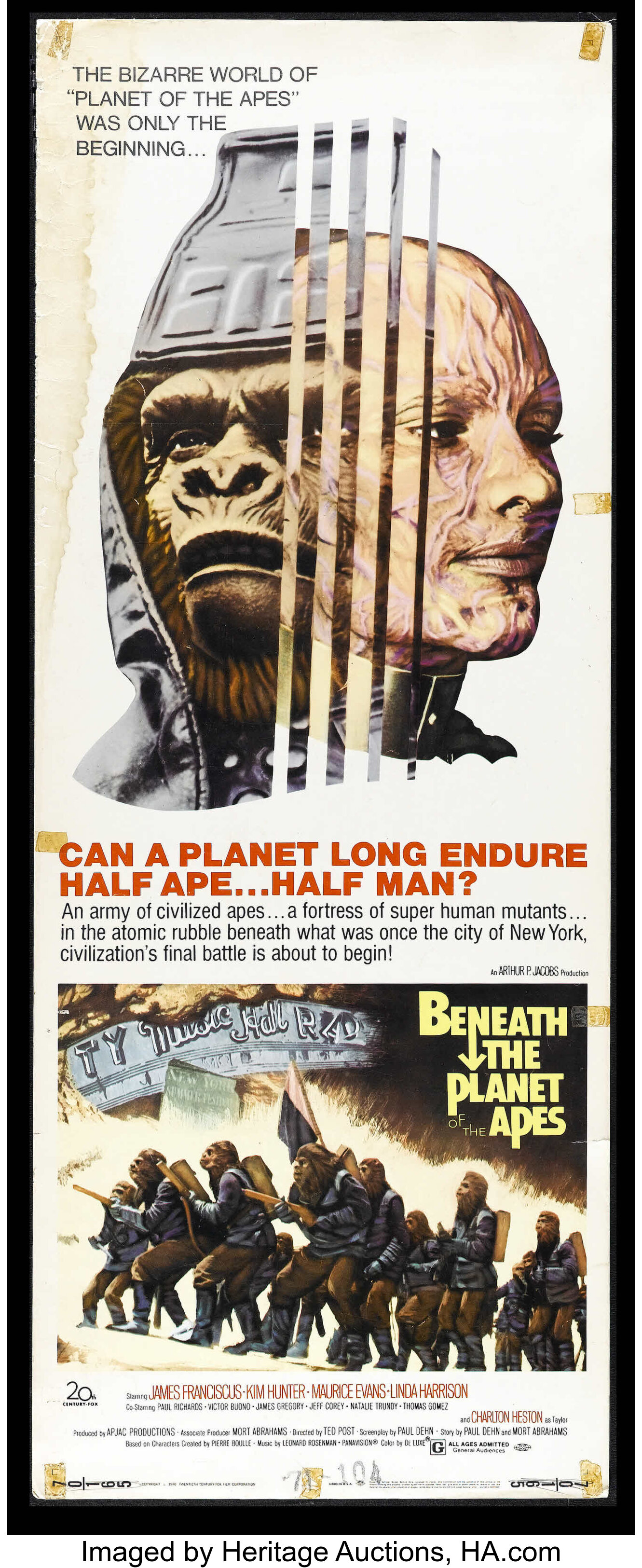 planet of the apes movie posters