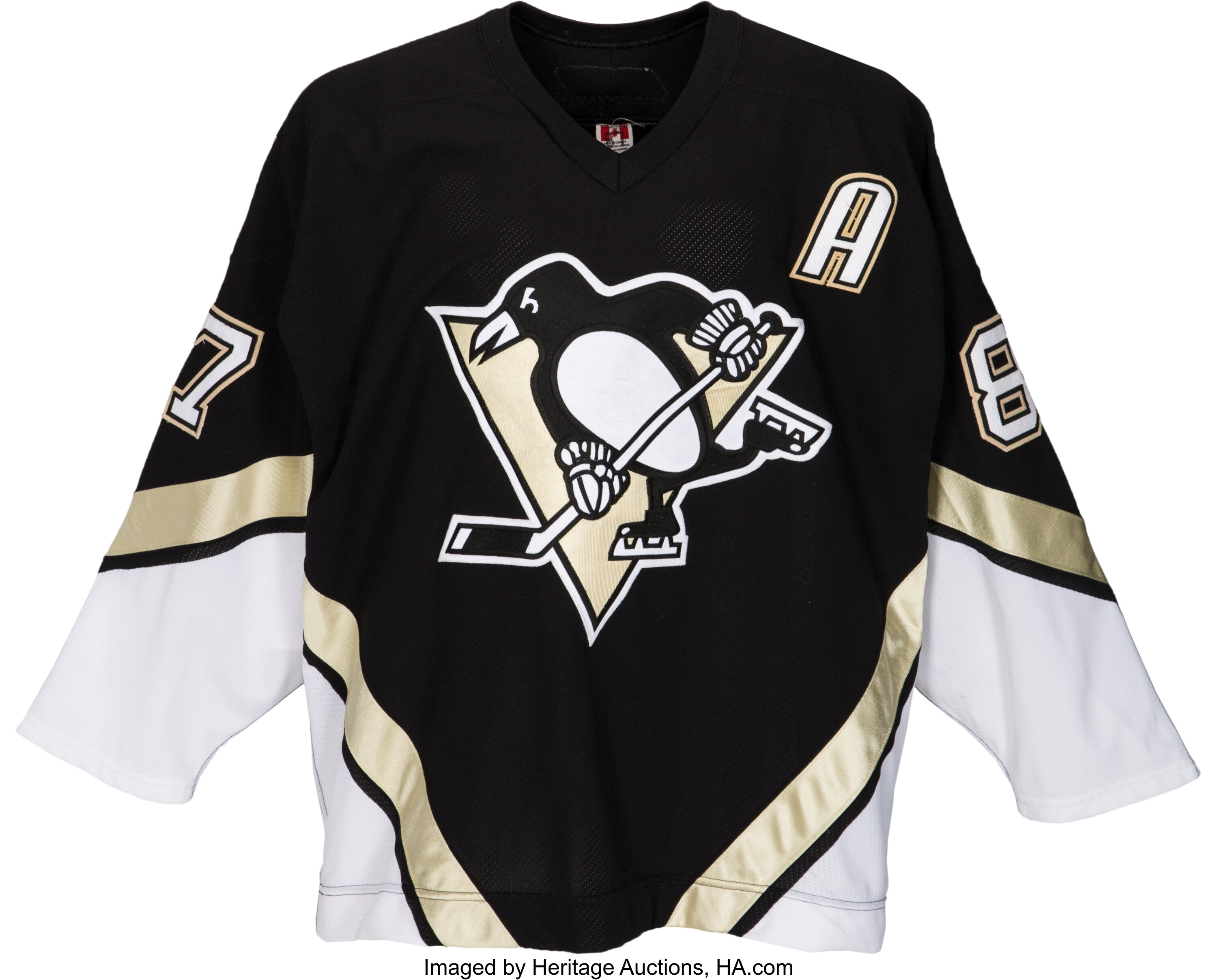 Sidney Crosby Signed 2010 Pittsburgh Penguins Team Issued Jersey PSA & —  Showpieces Sports