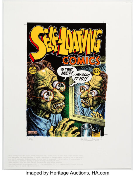 Robert Crumb Self-Loathing Comics #1 Limited Edition Cover