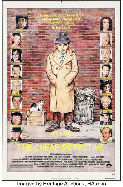 The Cheap Detective (Columbia, 1978). Half Sheet (22 X 28