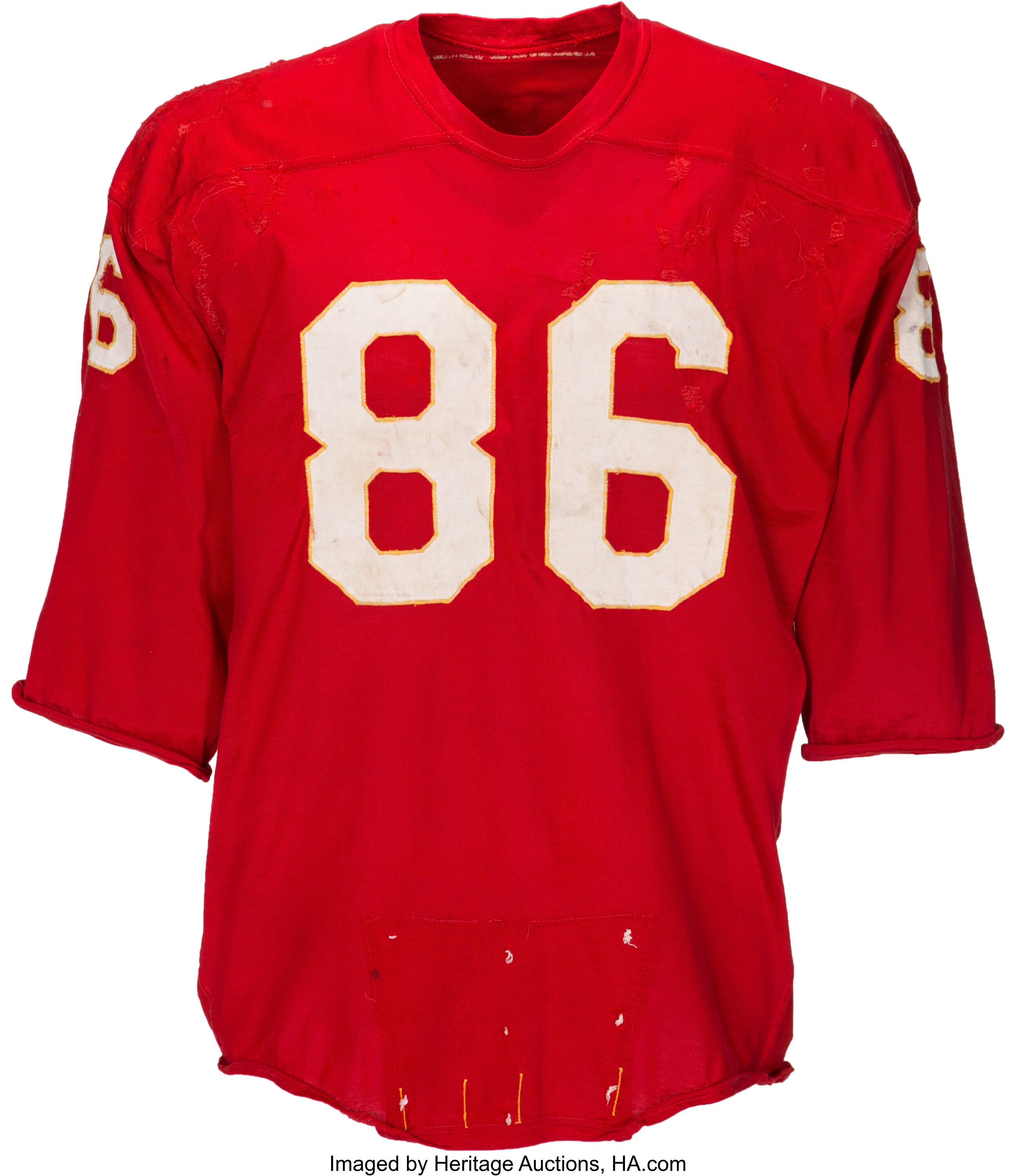 Game worn hot sale chiefs jersey