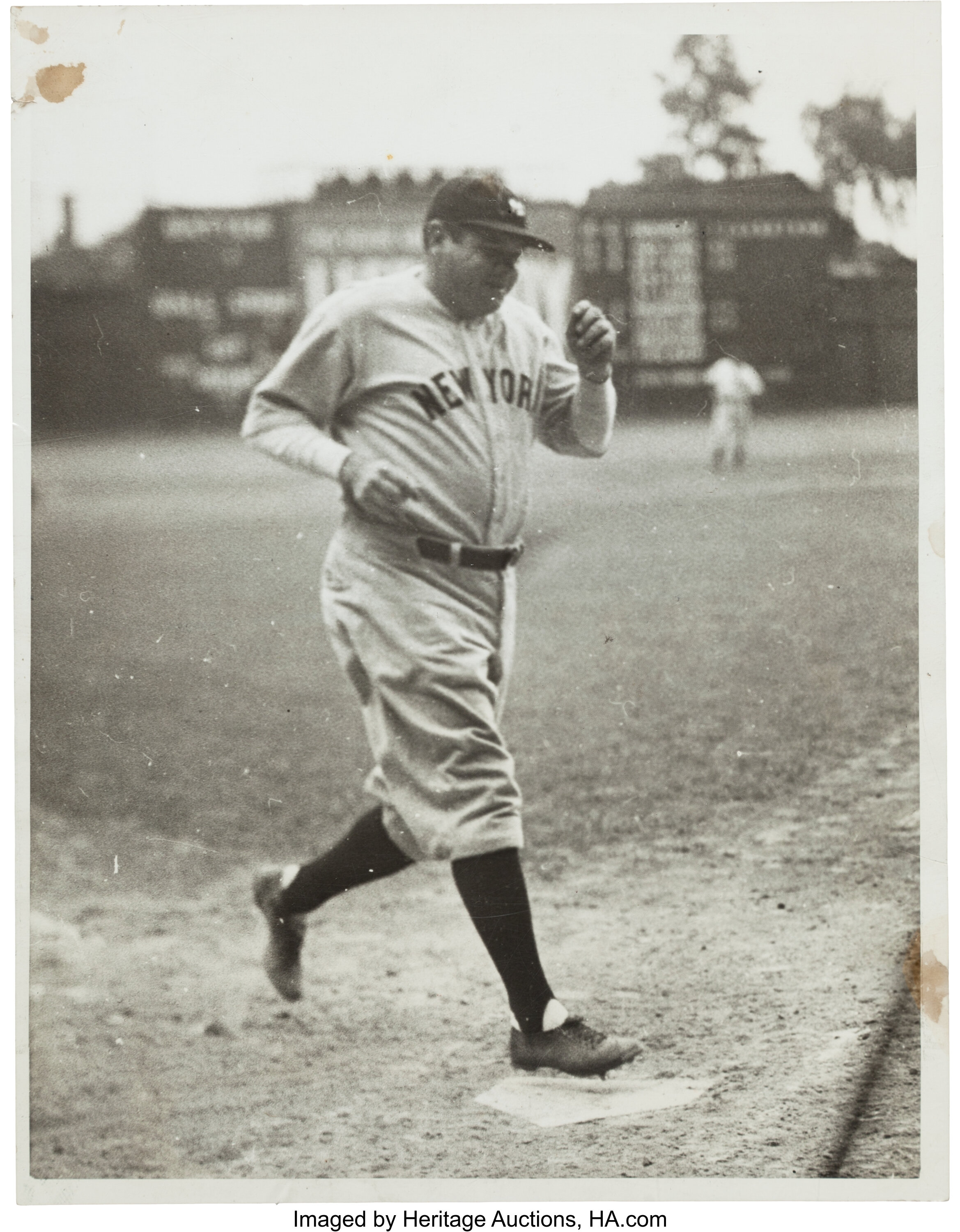 Last Home Run Ball by Babe Ruth!