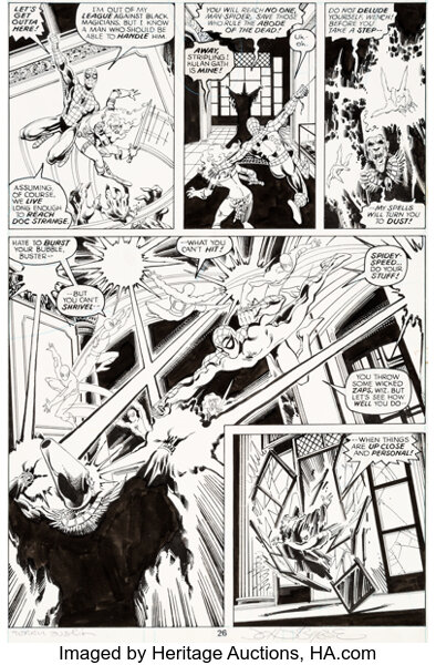 Original Comic Art:Panel Pages, John Byrne and Terry Austin Marvel Team-Up #79 Story Page 14 Original Art (Marvel, 1979)....