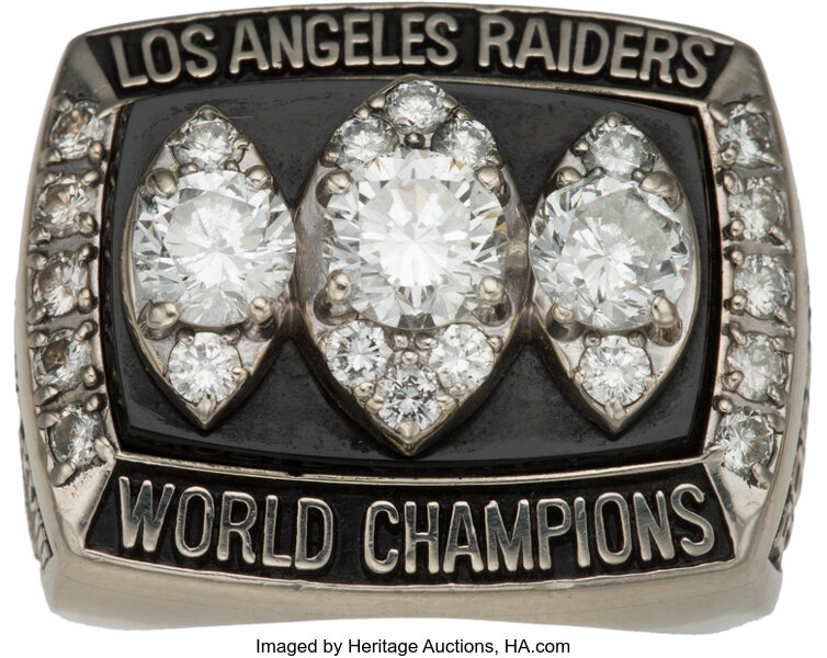 Marcus Allen Los Angeles Raiders High Quality Replica 1983 Super Bowl XVIII  Championship Ring