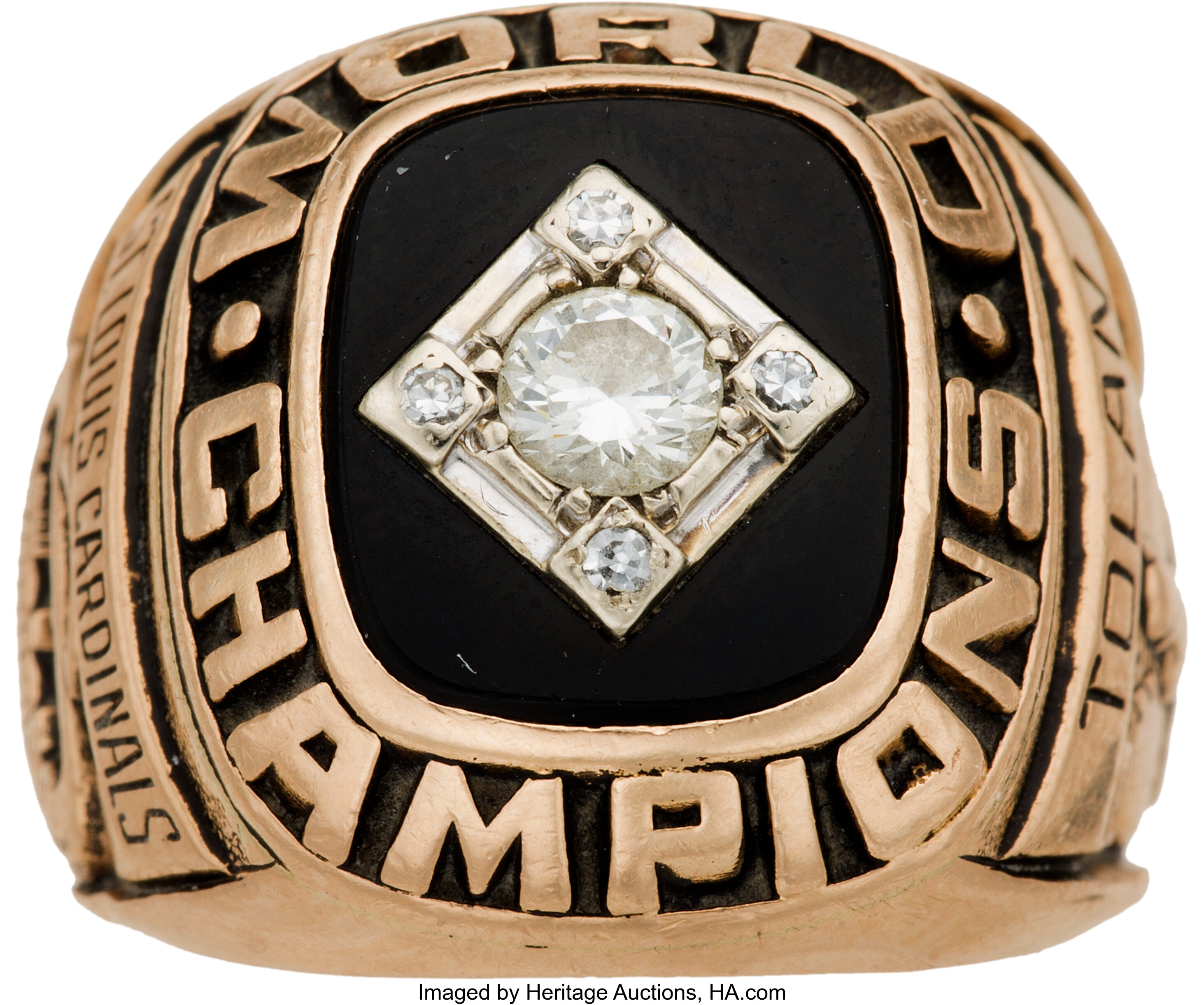 1967 St. Louis Cardinals MLB World Series Championship Ring