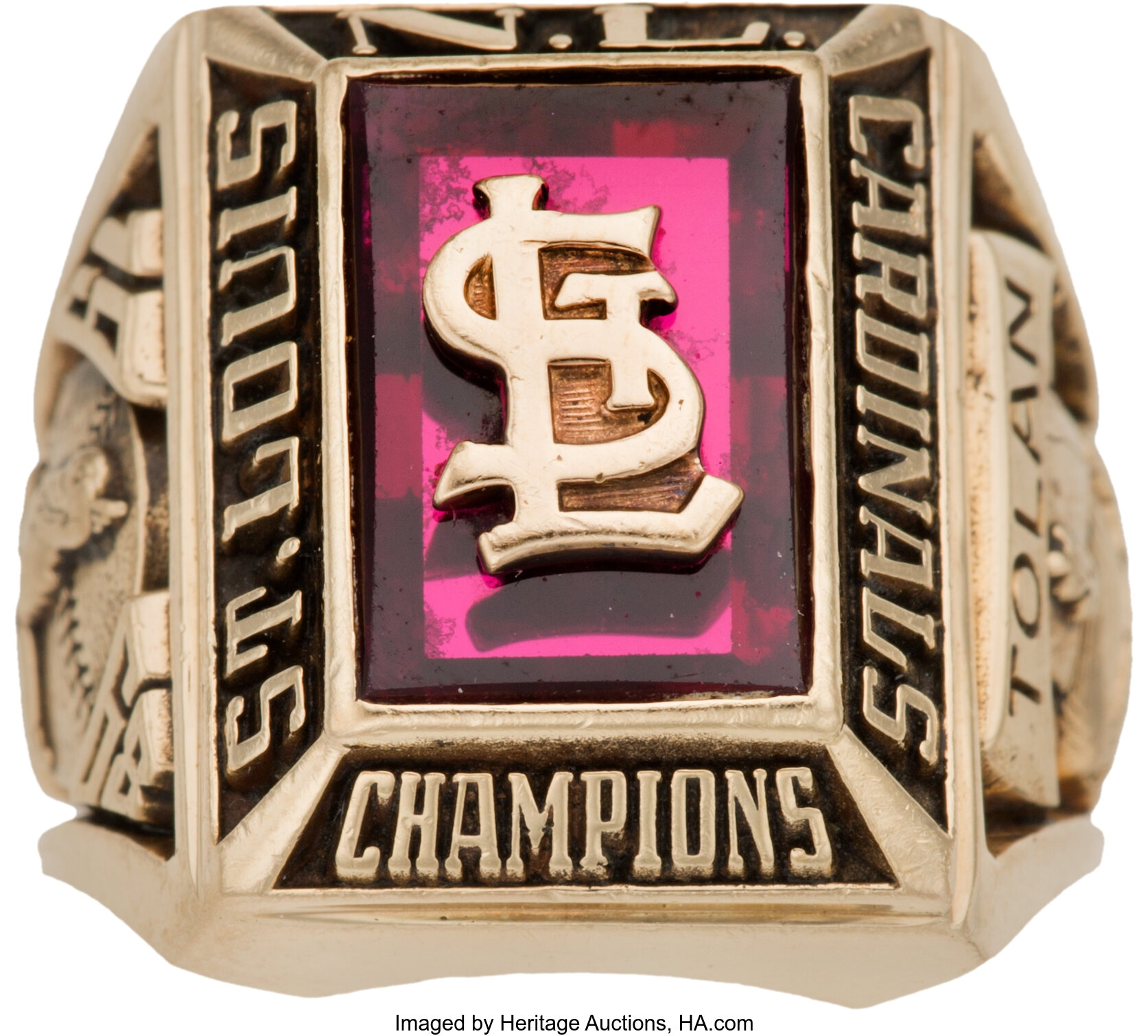 1968 MLB ST LOUIS CARDINALS NATIONAL LEAGUE CHAMPIONS REPLICA RING