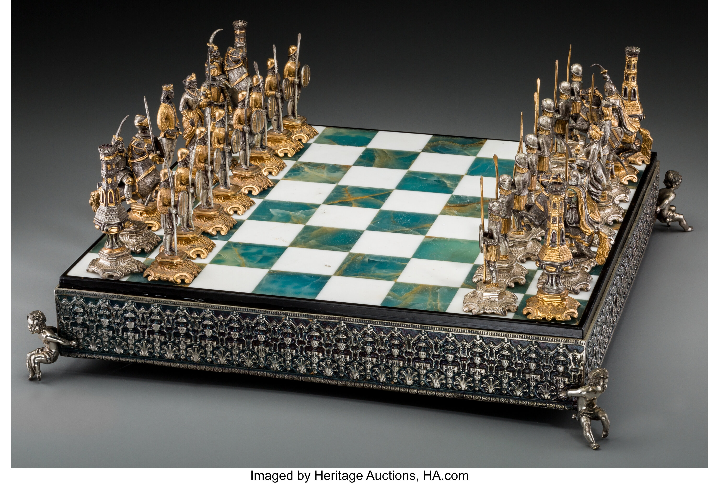 stone chess set