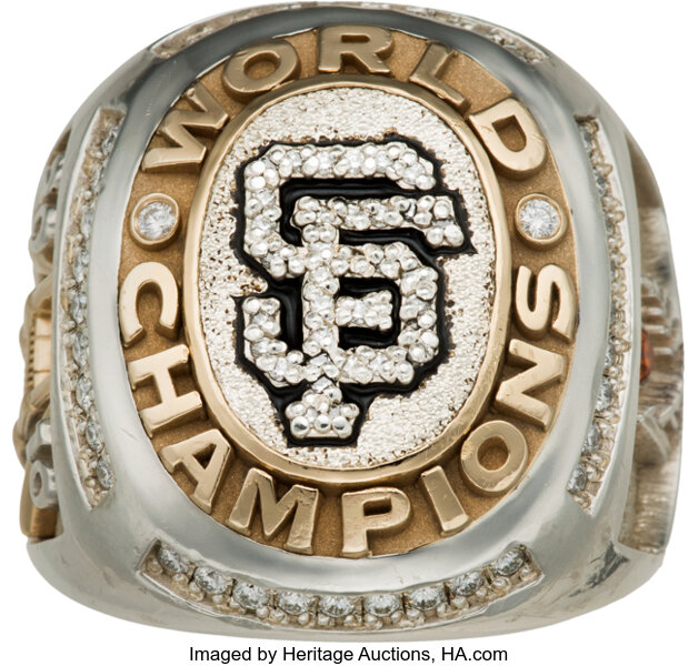 San Francisco Giants 4.5 x 4.75 2010 World Series Champions Patch