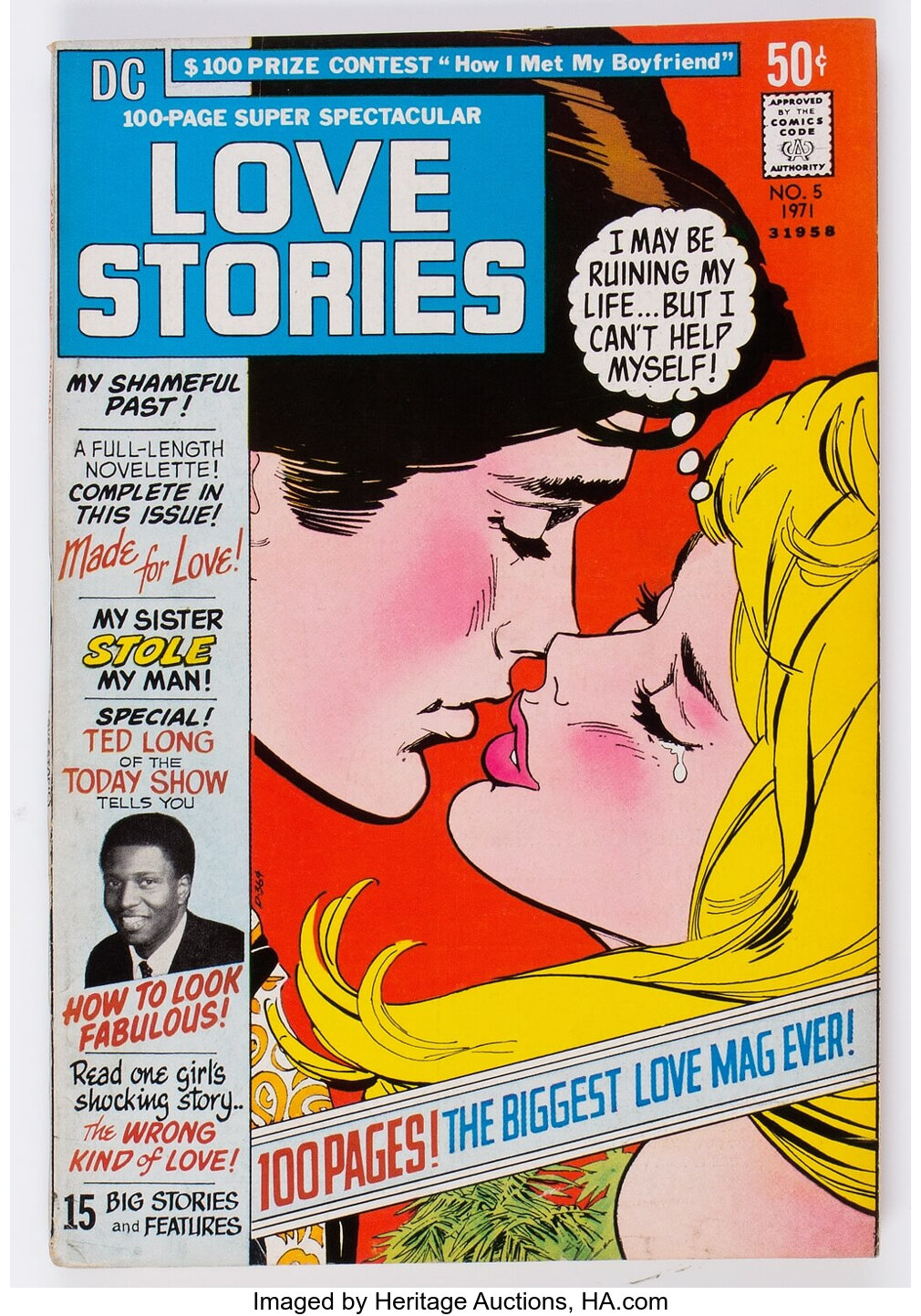 Dc 100 Page Super Spectacular 5 Love Stories Dc 1971 Condition Lot Heritage Auctions